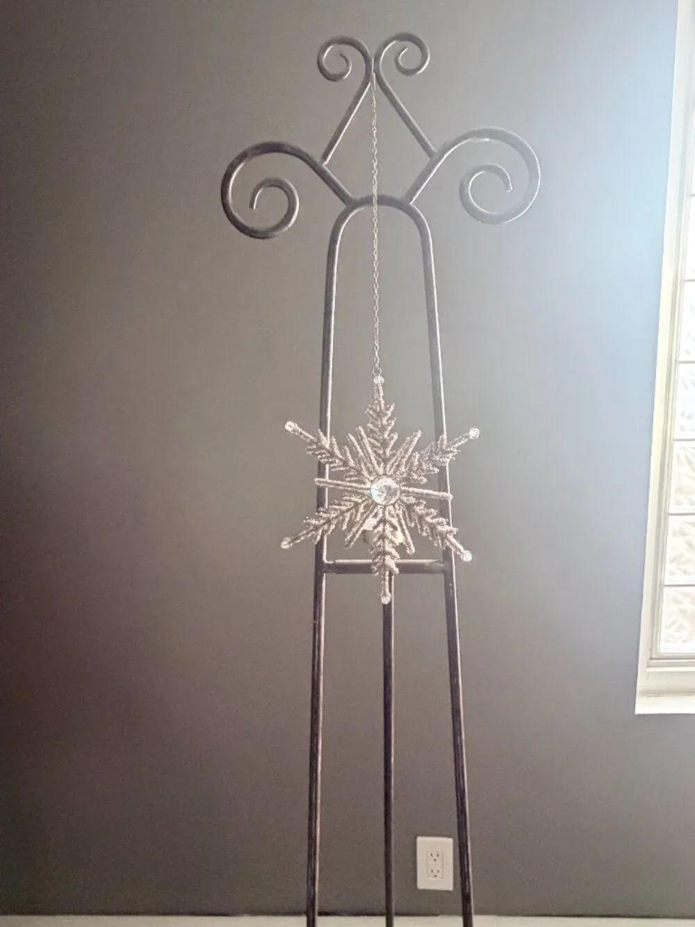 Handcrafted Hanging Beaded Star Tealight Holder